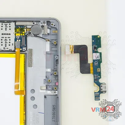 Cómo desmontar Huawei MediaPad M3 Lite 8", Paso 17/2