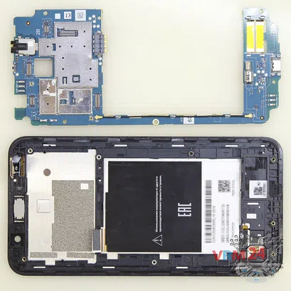 How to disassemble Asus ZenFone Go ZB551KL, Step 9/2