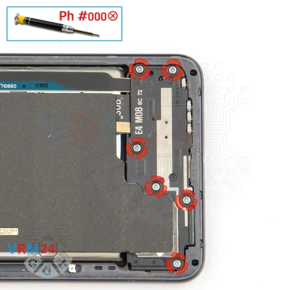 How to disassemble Samsung Galaxy S21 FE SM-G990, Step 7/1