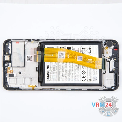 Como desmontar Samsung Galaxy A03s SM-037 por si mesmo, Passo 17/1