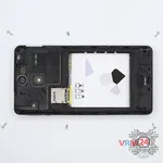 How to disassemble Sony Xperia V, Step 3/2