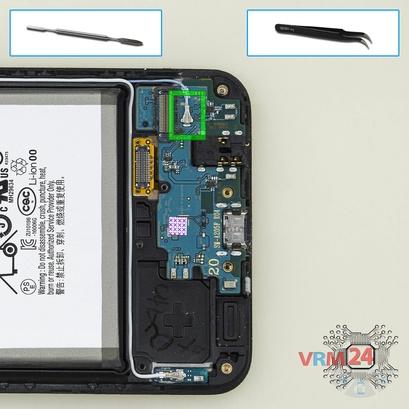 How to disassemble Samsung Galaxy A20 SM-A205, Step 8/1