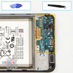How to disassemble Samsung Galaxy M32 SM-M325, Step 16/1