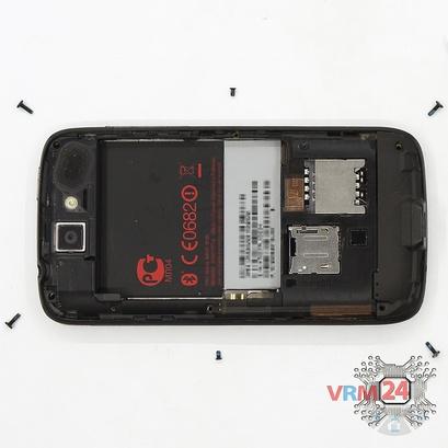 How to disassemble HTC Desire A8181, Step 3/2