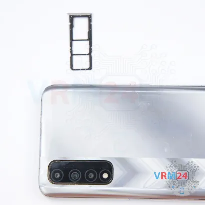 Как разобрать Realme Narzo 30, Шаг 2/2