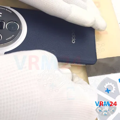 How to disassemble Oppo Find X7 Ultra, Step 3/4