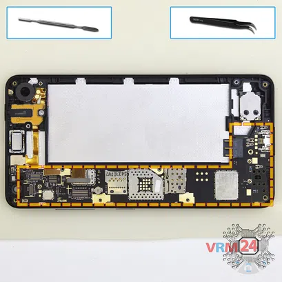 How to disassemble Microsoft Lumia 650 DS RM-1152, Step 8/1