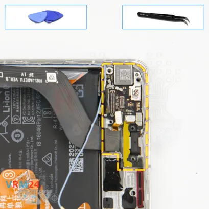Как разобрать Huawei P50 Pro, Шаг 18/1