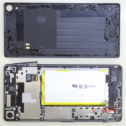 How to disassemble Sony Xperia XA Ultra, Step 2/2