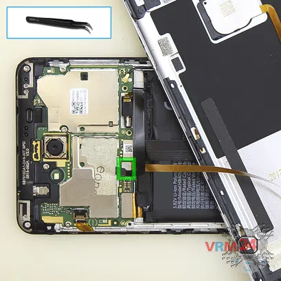 How to disassemble Huawei Honor 6C, Step 6/1