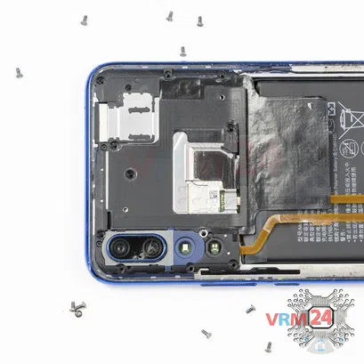 How to disassemble Huawei P Smart Z, Step 5/2