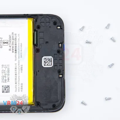 Как разобрать Realme C30, Шаг 10/2