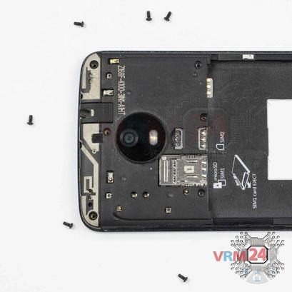 How to disassemble Motorola Moto E4 XT1762, Step 4/2