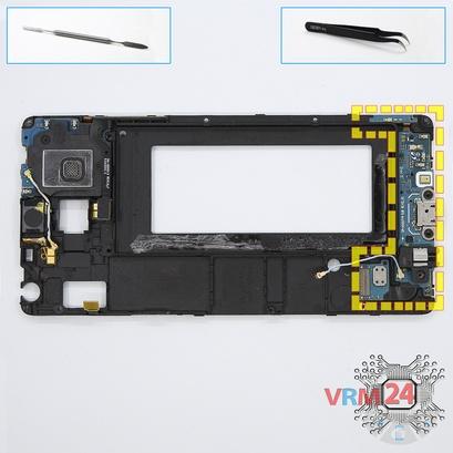 How to disassemble Samsung Galaxy A5 SM-A500, Step 7/1