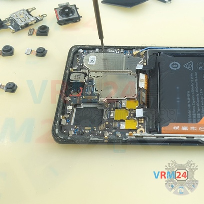 How to disassemble Honor 50 NTH-NX9, Step 12/3