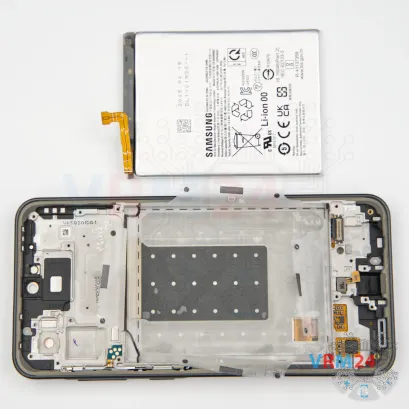 How to disassemble Samsung Galaxy A36 SM-A366, Step 17/2
