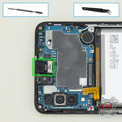 How to disassemble Samsung Galaxy A70 SM-A705, Step 11/1
