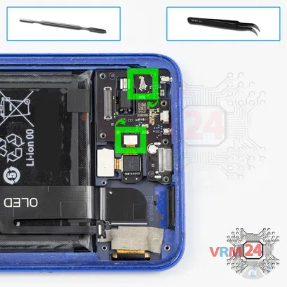 How to disassemble Xiaomi Mi 9 Lite, Step 10/1