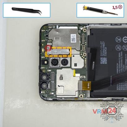 How to disassemble Huawei Nova 2i, Step 14/1