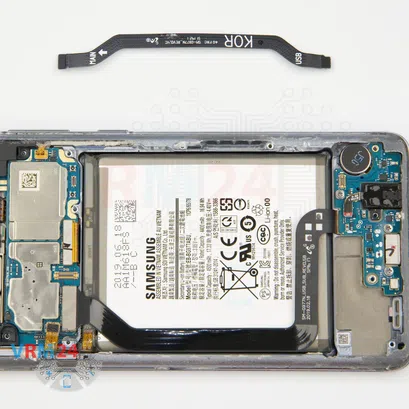 Cómo desmontar Samsung Galaxy S10 5G SM-G977, Paso 9/2