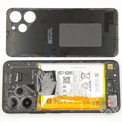 How to disassemble Xiaomi RedMi 12, Step 3/2