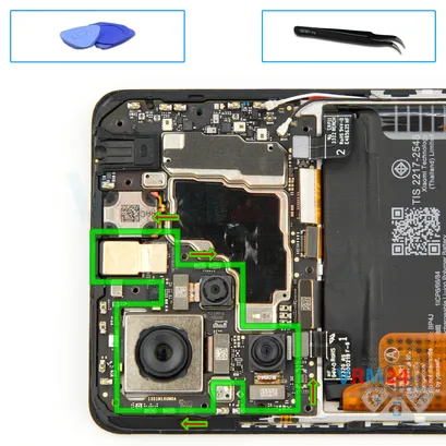 How to disassemble Xiaomi Redmi Note 12 Pro+, Step 17/1