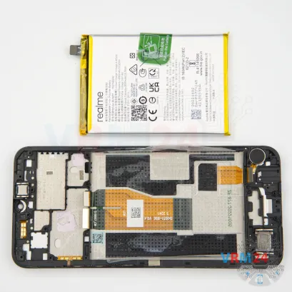 How to disassemble Realme C33, Step 16/2