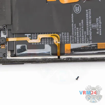 How to disassemble Honor X7b, Step 7/2