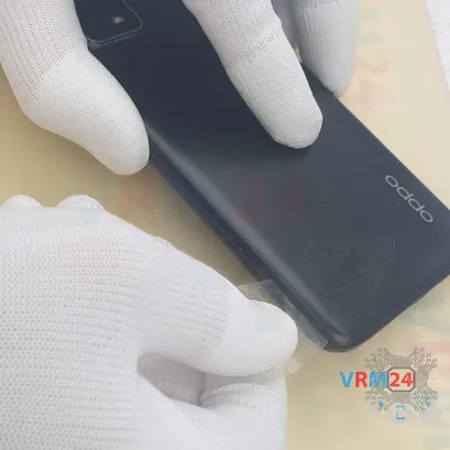 How to disassemble Oppo A55, Step 3/4