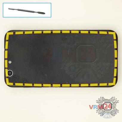 How to disassemble ZTE Blade Z10, Step 2/1