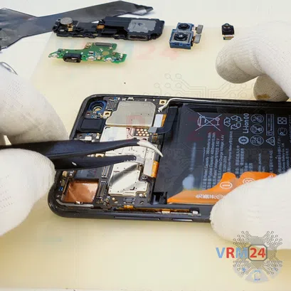 How to disassemble Huawei Honor View 20, Step 17/3
