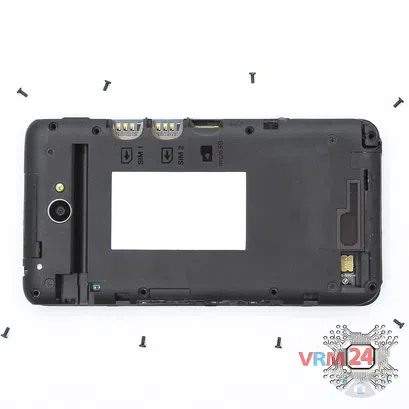 How to disassemble Sony Xperia E4, Step 3/2