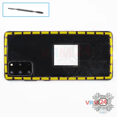 How to disassemble Samsung Galaxy S20 Plus SM-G985, Step 2/1