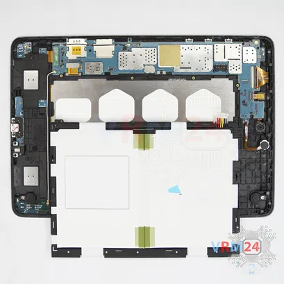 Como desmontar Samsung Galaxy Tab A 9.7'' SM-T555, Passo 5/2