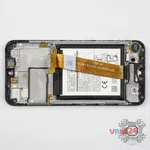 Cómo desmontar Samsung Galaxy M01 SM-M015, Paso 14/1
