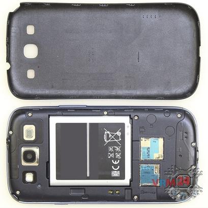 How to disassemble Samsung Galaxy S3 SHV-E210K, Step 1/1
