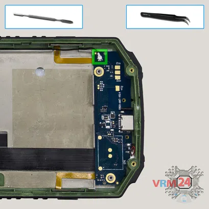 How to disassemble Oukitel K10000 Max IP68, Step 12/1