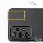 How to disassemble Samsung Galaxy A33 SM-A336, Step 2/1