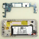 Cómo desmontar Samsung Galaxy A5 (2017) SM-A520, Paso 10/2