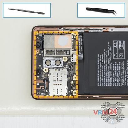 How to disassemble Nokia 7 Plus TA-1046, Step 16/1