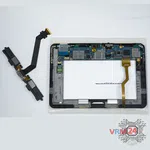 How to disassemble Samsung Galaxy Tab 8.9'' GT-P7300, Step 7/2