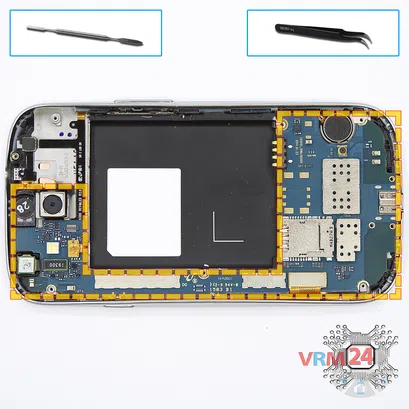 Cómo desmontar Samsung Galaxy S3 Neo GT-I9301i, Paso 8/1
