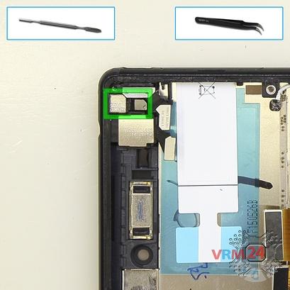 How to disassemble Sony Xperia M4 Aqua, Step 13/1