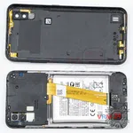 Cómo desmontar Samsung Galaxy A01 SM-A015, Paso 2/2