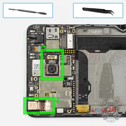 Como desmontar Lenovo Vibe P1, Passo 16/1