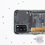 Como desmontar Xiaomi POCO M3 por si mesmo, Passo 5/2