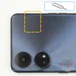 How to disassemble Oppo Reno8 T, Step 2/1