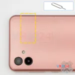 How to disassemble Samsung Galaxy A04 SM-A045, Step 2/1