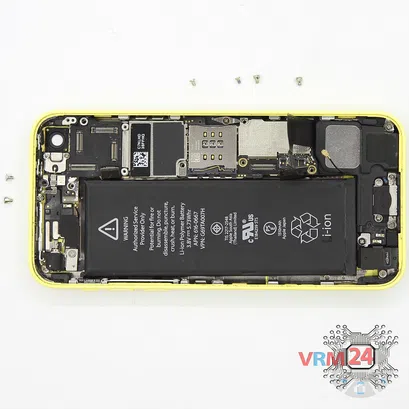 Как разобрать Apple iPhone 5C, Шаг 8/2