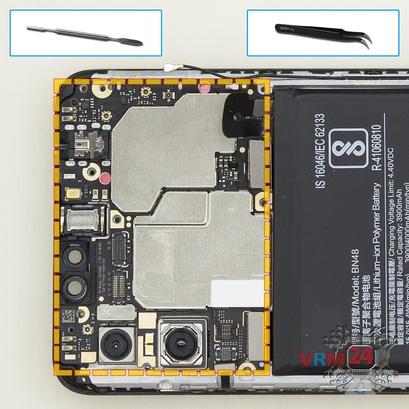 Como desmontar Xiaomi Redmi Note 6 Pro por si mesmo, Passo 16/1